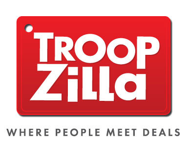 TroopZilla works with businesses in the community to offer the
best deals for the places you love to shop, eat and play.  TroopZilla where people meet deals!