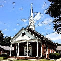 Presbyterian Church established in 1758 by the Highland Scots who came down the Cape Fear river. Oldest church in NC.