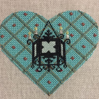 A Needlepoint Love Story, set in the historic Thistle Hill Mansion of Historic Fort Worth, Inc., is a visual feast of needlepoint heirlooms made by loving hands