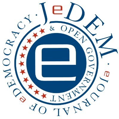 JeDEM, Open Access eJournal for eDemocracy & Open Government @donau_uni Offering double-blind peer-review & free of processing charges or APCs. https://t.co/2iTjtQjYPL