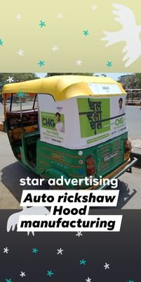 auto rickshaw advertising  in all india