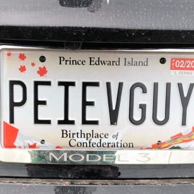 PEIEVGUY's profile picture. Living the good life in Prince Edward Island @Tesla #Model3 SR+ Please follow my #EV adventures on @Youtube, IG & FB!