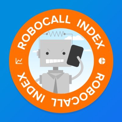 RobocallIndex's profile picture. Created by the people at the free robocall blocking app, @YouMail, the Robocall Index™ estimates monthly robocall volumes and highlights the worst offenders.