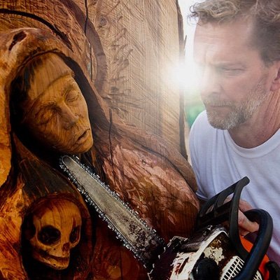 ‘The Chainsaw Artist’ documentary is currently in production. Check out my personal page @stacypoitras_