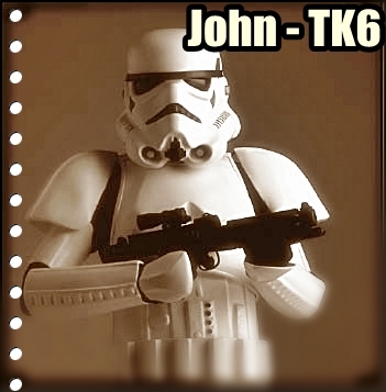 Greetings, I am John the stormtrooper. I have been ordered to tweet by Lord Vader. EMPIRE FTW!!