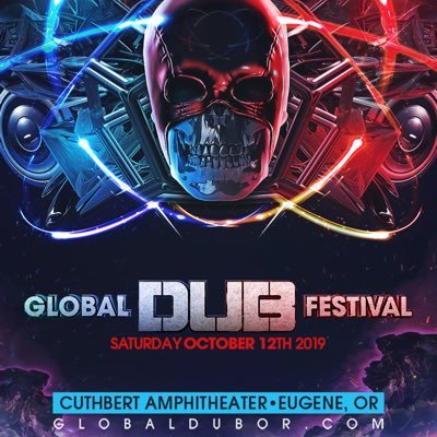 Global Dub Festival at Cuthbert Amphitheater on Saturday, October 12th 🔊🚀 Presented by @RedCubePDX & @CrowdsurfUS