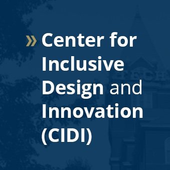 CIDI aims to improve the human condition through technology-based and research-driven information, services, and products for individuals with disabilities.