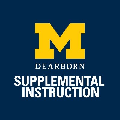 SI_UMDearborn's profile picture. Official Twitter Account for the @UM_Dearborn Supplemental Instruction (SI) Program.