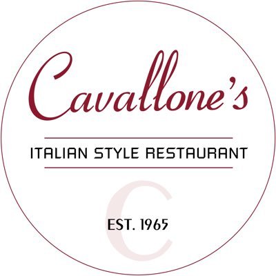 Cavallone’s Italian Style dining and full bar. Original recipes from 1965