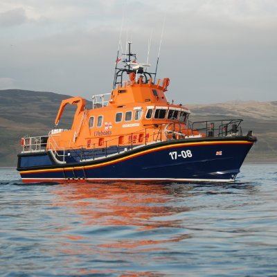 The RNLI Lifeboat “Helmut Schroder of Dunlossit II” is stationed at Port Askaig, Isle of Islay. It is crewed by volunteer crew and shore personnel. We are supp