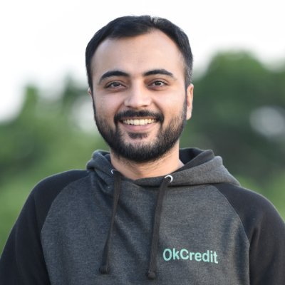 Co-founder & CPO @ OkCredit || YC S18 || Forbes 30U30 Asia 2020 || Tweets about building for Indian SMBs