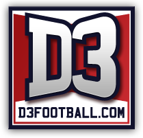 News about NCAA Division III football. Use #d3fb to get more fans to see your tweets. No, we can't get you recruited, we aren't in charge of playoff brackets.