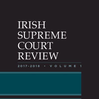 Analysis of Supreme Court of Ireland; hosted @TCDLawSchool; published @ClarusPress; conference 2nd Sat Oct annually @TCDdublin