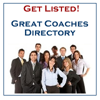 Great Coaches Web Directory: List your coaching website in our premier coaches web directory.