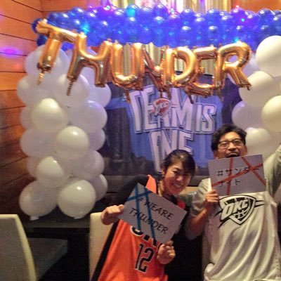 https://t.co/zovD2etCSq     OKCサンダーを応援する会、サンダーナイト（TN）の情報をつぶやきます。NBA watching party in Japan.We are Thunder! Come and join us! 次回TNは未定。