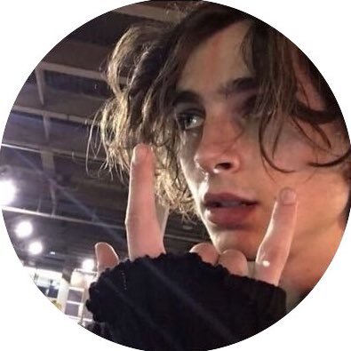 idkchalamet's profile picture. look at me it’s timmy tim