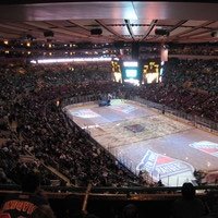 Hockey fan of the New York Rangers and New York Islanders.
