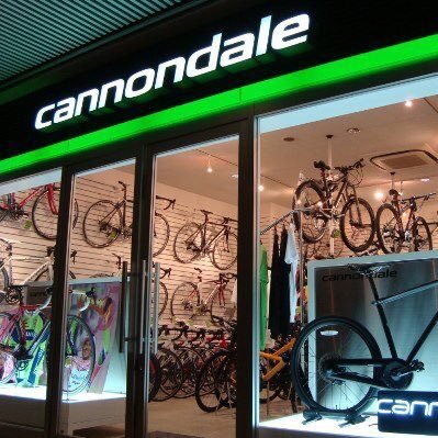 東日本唯一のcannondaleストア。