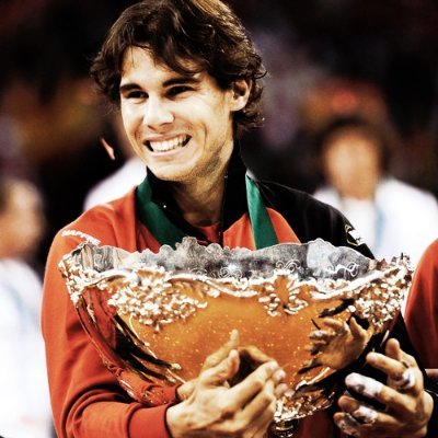 I remember quite every point Rafael Nadal has played in his career, that's how much I'm into him.
TP🇺🇸KM🇨🇿DT🇦🇹SK🇺🇸KN🇯🇵SS🇺🇸TM🇨🇿NO🇯🇵
Juventus⚪⚫