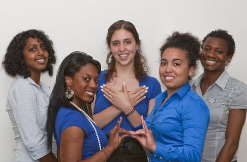 The Sigma Pi Chapter of Zeta Phi Beta Sorority, Inc. is located at American, Trinity, and Georgetown University in the city of Washington, DC.