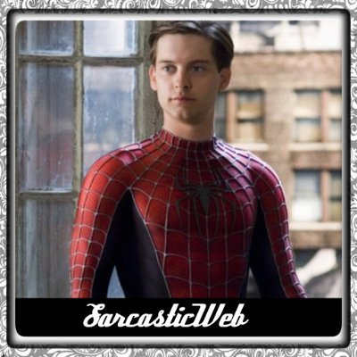 Peter Parker. || Spider-Man. Parody.