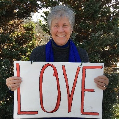 the lady who spreads love to all; organizing an International Day of Love for next Valentine's day.  Stand in Love Day.  Let's show the world who we are.