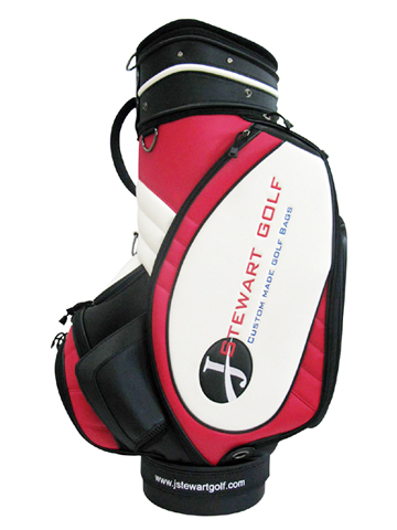 Tour-quality custom made golf bags can be personalized with name,logo, and colors. Also offer custom travel covers, gloves, umbrellas, and headcovers.