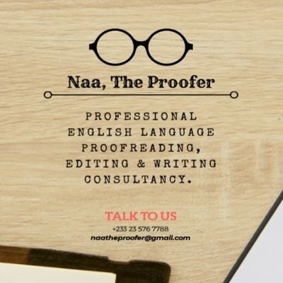 NTP... Every Script Needs A Fresh Pair of Eyes. 

#Proofreading | #Editing | #Writing

📧editor@naatheproofer.com 
Send a text 👉🏾https://t.co/vFz9rtSLjN