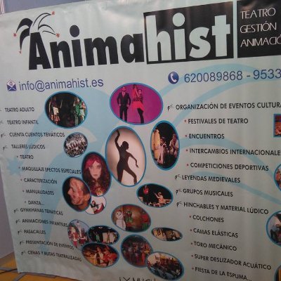 Animahist; Compañía de teatro y empresa de gestión de eventos culturales.