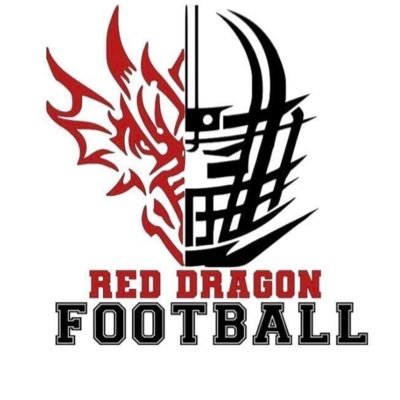 red dragons football logo