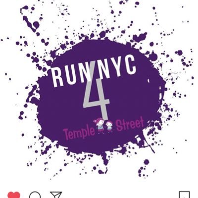Group of 4 running the New York Marathon 2019 for Temple Street Children’s Foundation. Check out our story and help by donating today 👍🏻🏃‍♂️
