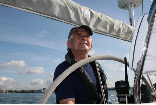 Disabled sailor, literally sailing 'single handed' non stop around the world in 2015