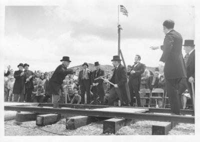 Golden Spike Utah is a digital archive from the extensive NPS Bernice Gibbs Anderson Collection related to establishing the site for future generations.
