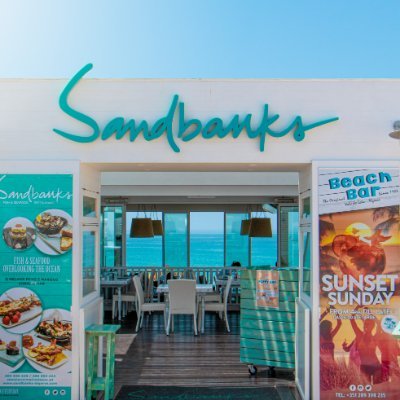 Beach Restaurant with fantastic views overlooking the Ocean.
Reservations: sandbanksrestaurant@mail.telepac.pt or by phone 00 351 289 398 429