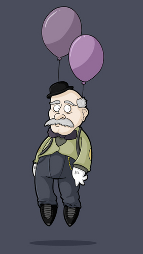 Buck_Pfeife's profile picture. Dieser Mann ist Witzfabrikant. In wenigen Momenten wird er den lustigsten Witz aller Zeiten erfinden und dann an den Folgen eines Lachkrampfs sterben.