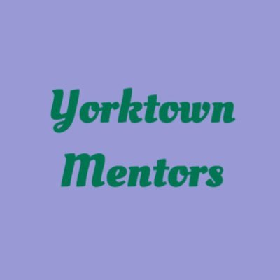 Updates from your friendly neighborhood Yorktown mentors.