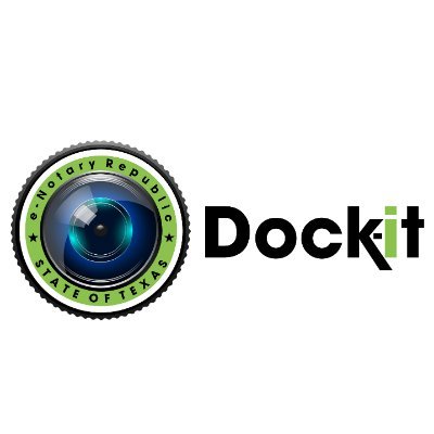 Dock-it brings a real-world approach to professional services- as Texas 1st Notary Services provider to offer 100% Remote Online Notarizations.  #Justdockit