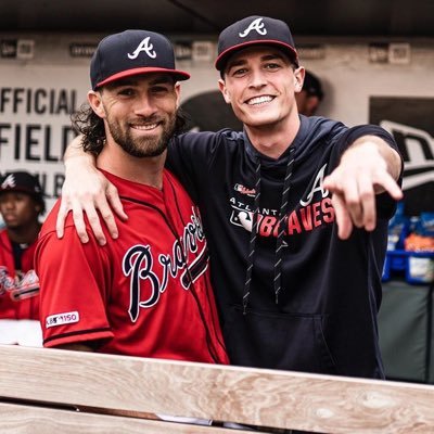 •I post Atlanta Braves photos •fan of: Friday night red-outs, iChop, throwback jerseys, high socks, & markakis smiles #chopon