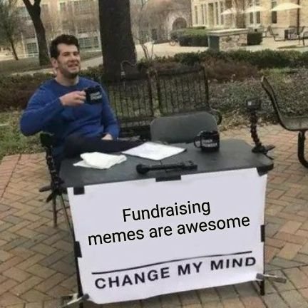 #CharityMemes and #FundraisingMemes for and created by the third sector.