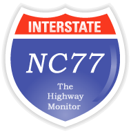 This feed provides timely #interstate #traffic info & RT's for I-77 in #NC. Pre-plan your trip or use a text reader on the go. Stop Distracted Driving!