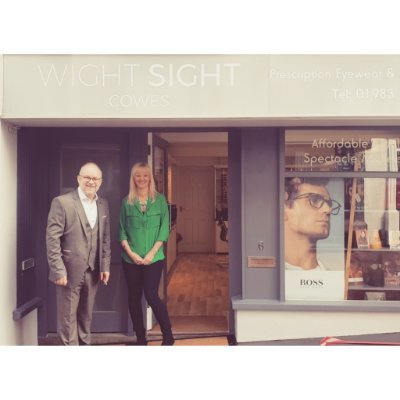 We like to look after customers. We make spectacles at our shop in Cross Street, Ryde and our newly opened shop in Shooters Hill, Cowes.