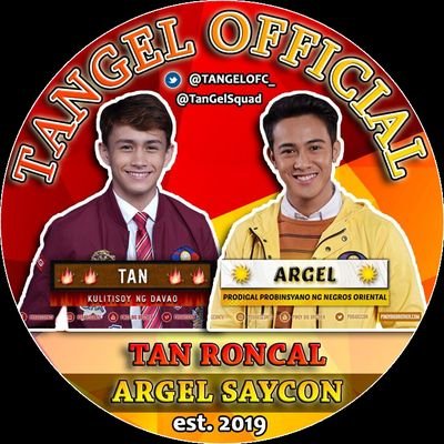 This is a Brother Code🤙! We support Tan & Argel since 2019! OFFICIAL FANSCLUB of TANGEL
FOLLOW: @tanredroncal | @iamargelsaycon