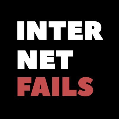 Official twitter account for InternetFails.

Youtube:https://t.co/aCGCxSNUoG