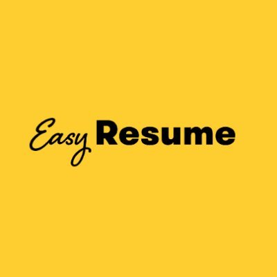 EasyResumeIO's profile picture. Beautiful resumes to land your next job. With the fastest resume builder ever created.