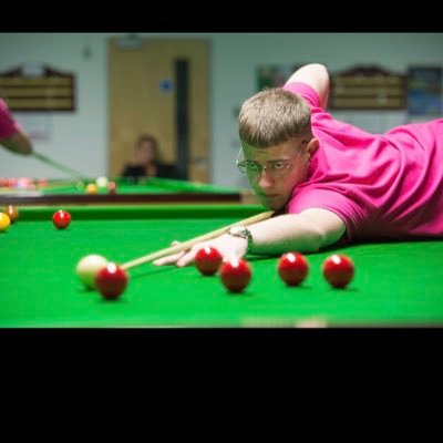 England Under 18’s Snooker Champion, England 6-Reds Snooker Champion, absolute cueist