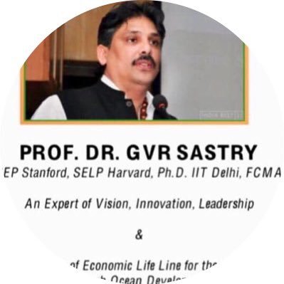 Sr political analyst , Senior Economist, author , cancer Hosipatol chairman. chairman, Coastal India Development Council , New Delhi