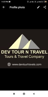 DevTourNTravel1's profile picture. dev raj