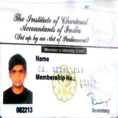 S Das & Co., a Chartered Accountants firm (which was incubated in 2012) is registered and recognized by Institute of Chartered Accountant of India.