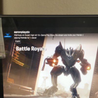 Hello I’m a twitch streamer working my way up join my twitch AaronPlayzTV Keep up with good content enjoy and invite —FOLLOW