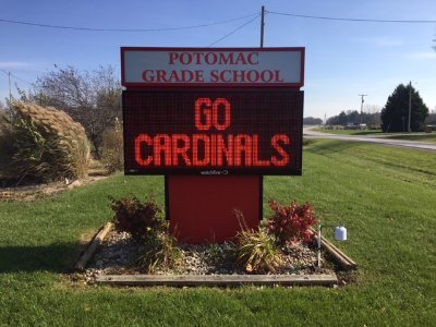 We are a school! Pre-K Through 8th grade. GO CARDINALS! #CardinalCountry